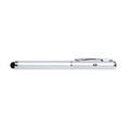 Laser Pointer w/ Touch Stylus - Silver